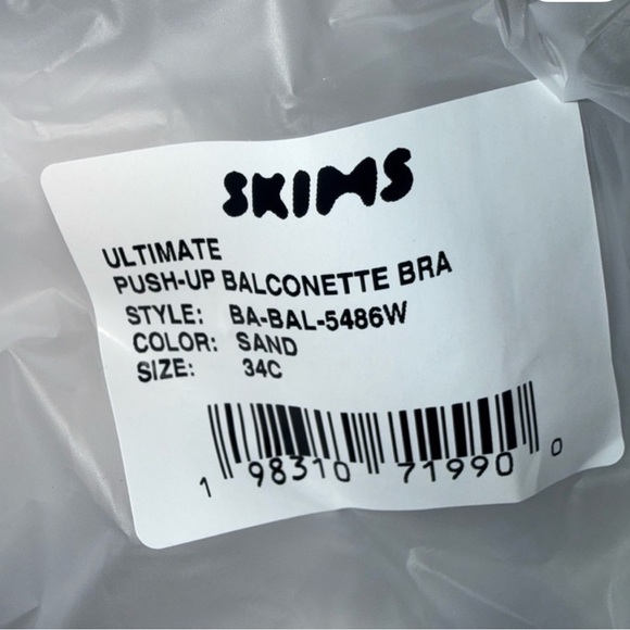 NEW Skims Ultimate Push-Up Underwire Balconette Bra NEW
38B - Picture 5 of 6